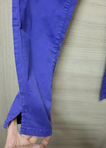 Lacivert Kadın Denim Pantolon Regular Fit - Görsel 6