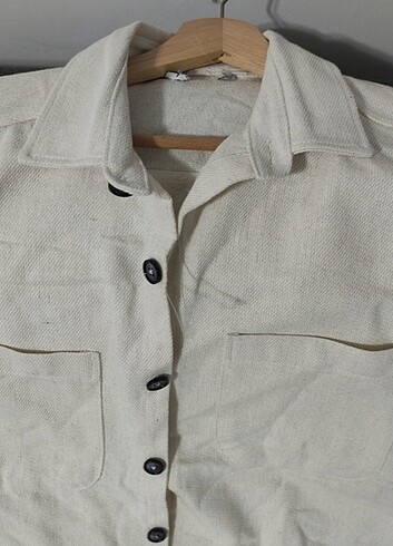 Defacto M-L uyumlu yeni oversize gömlek - Görsel 4