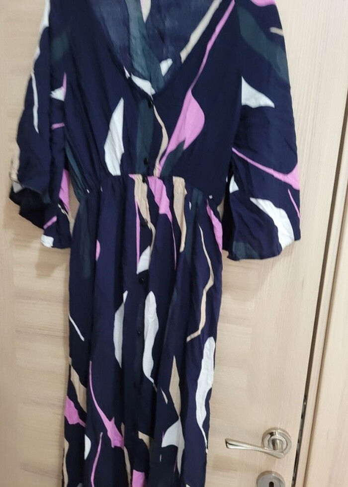 LYN S beden harika  kesimli çok  şık elbise  - Görsel 3