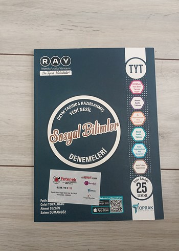 Toprak TYT Sosyal Bilimler Denemeleri