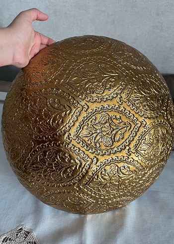 Bernardo Altın İşlemeli Parlak Tabak - Görsel 2
