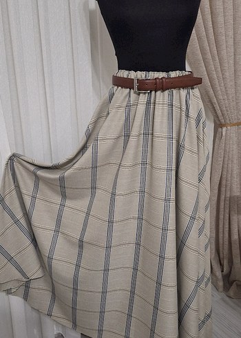 ekoseli Kilos etek - Görsel 3