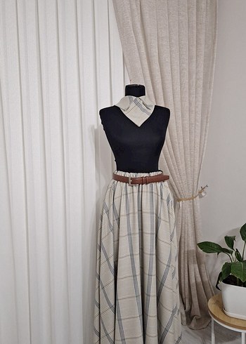 ekoseli Kilos etek - Görsel 7