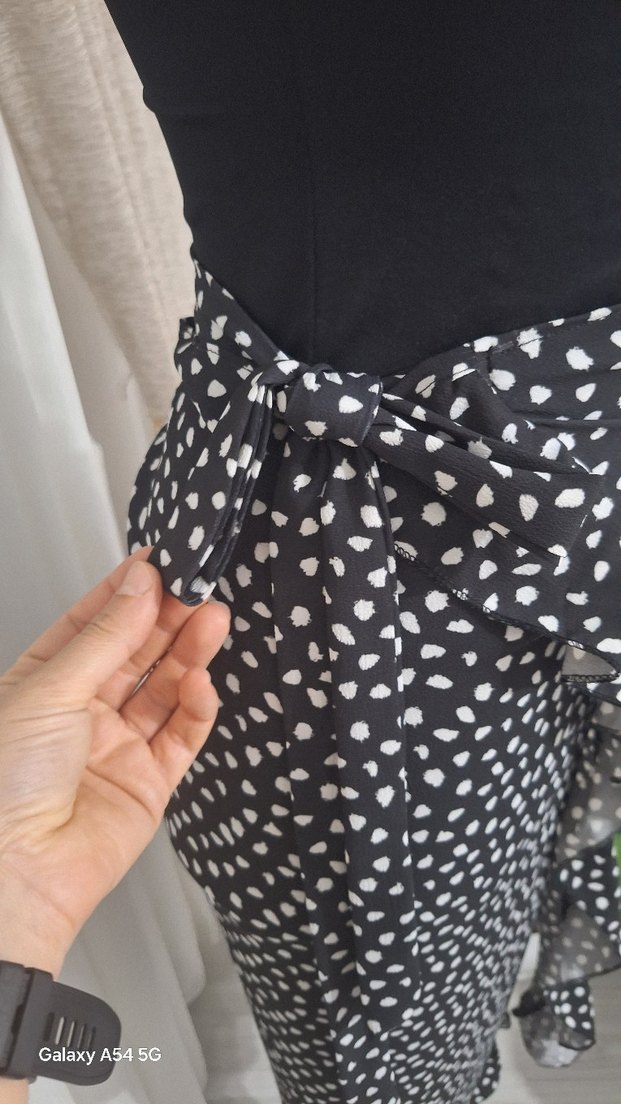 Siyah Puantiyeli Uzun pareyo - Görsel 4