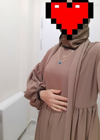 Ferace elbise - Görsel 8