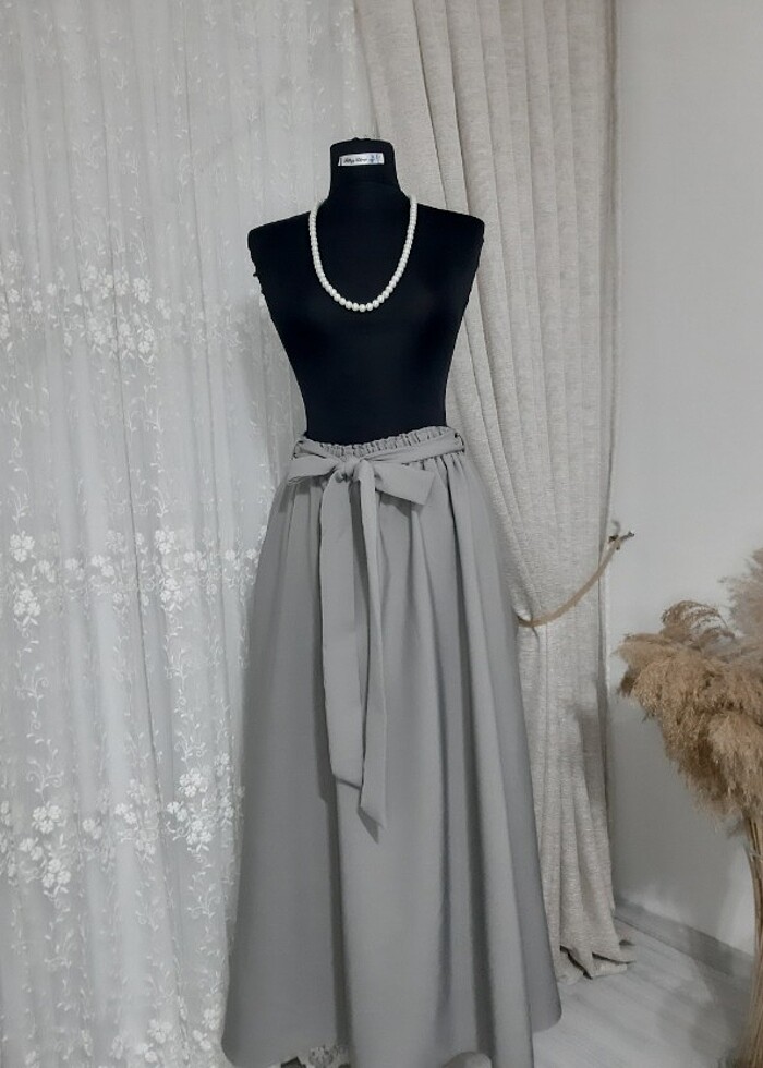 Kemerli kilos etek - Görsel 2