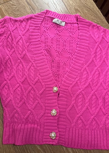 Pembe Triko Midi Takım - Görsel 4