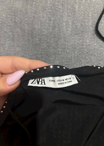 taşlı bluz zara - Görsel 2