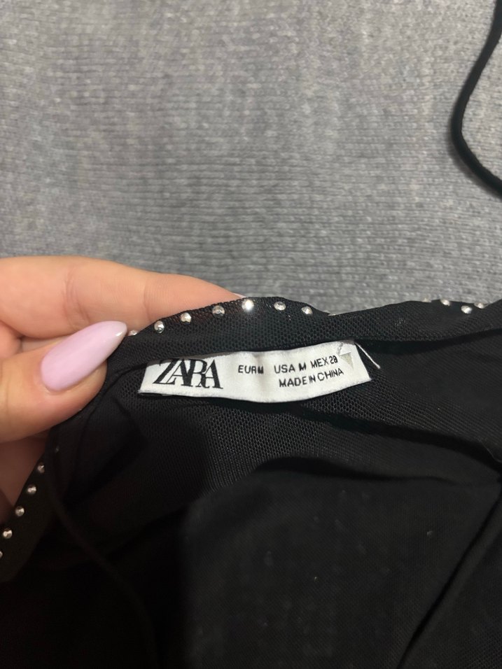 taşlı bluz zara - Görsel 2