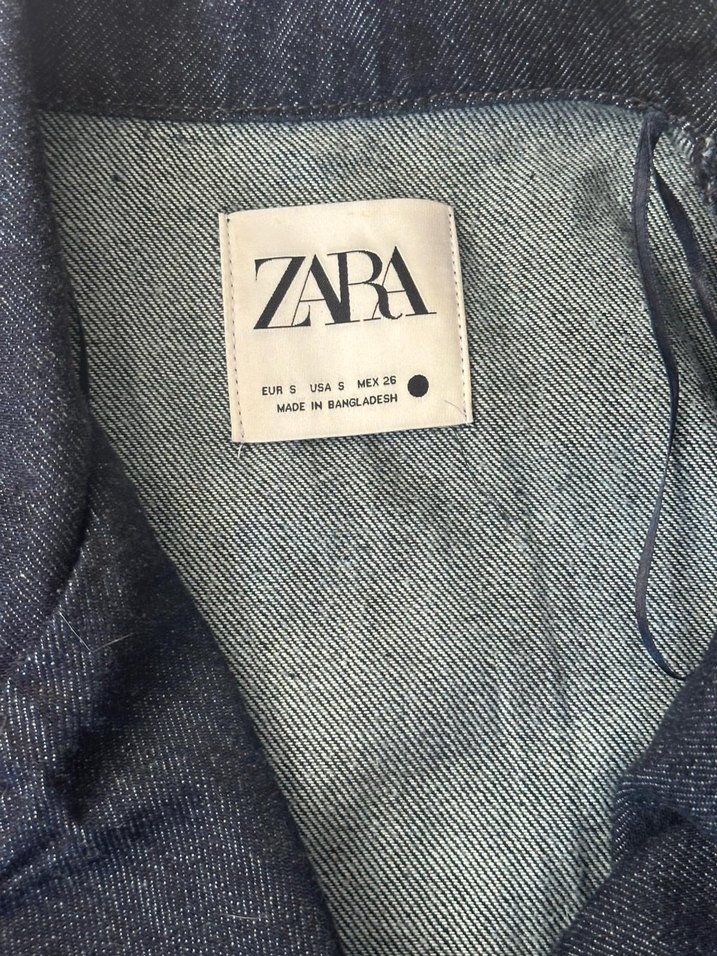 Kadın Lacivert Kot Kısa Tulum - Görsel 2