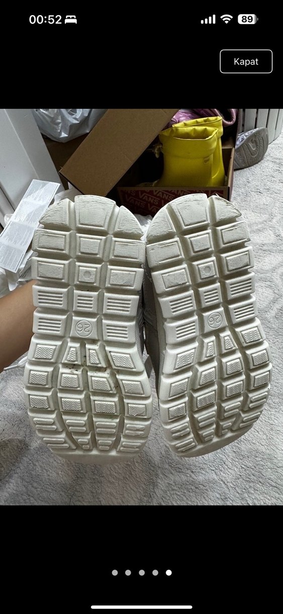 Vicco Beyaz Gri Kürklü Kız Botu - Görsel 5