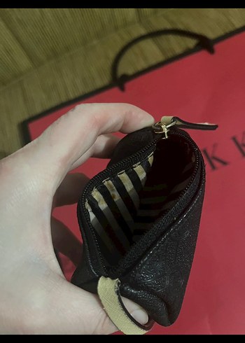 Vakko Siyah Deri Fermuarlı Kadın Clutch Cüzdan - Görsel 2