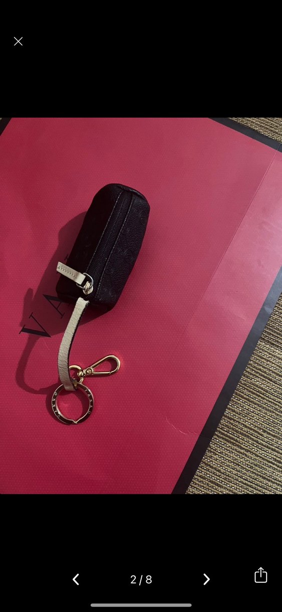 Vakko Siyah Deri Fermuarlı Kadın Clutch Cüzdan - Görsel 4