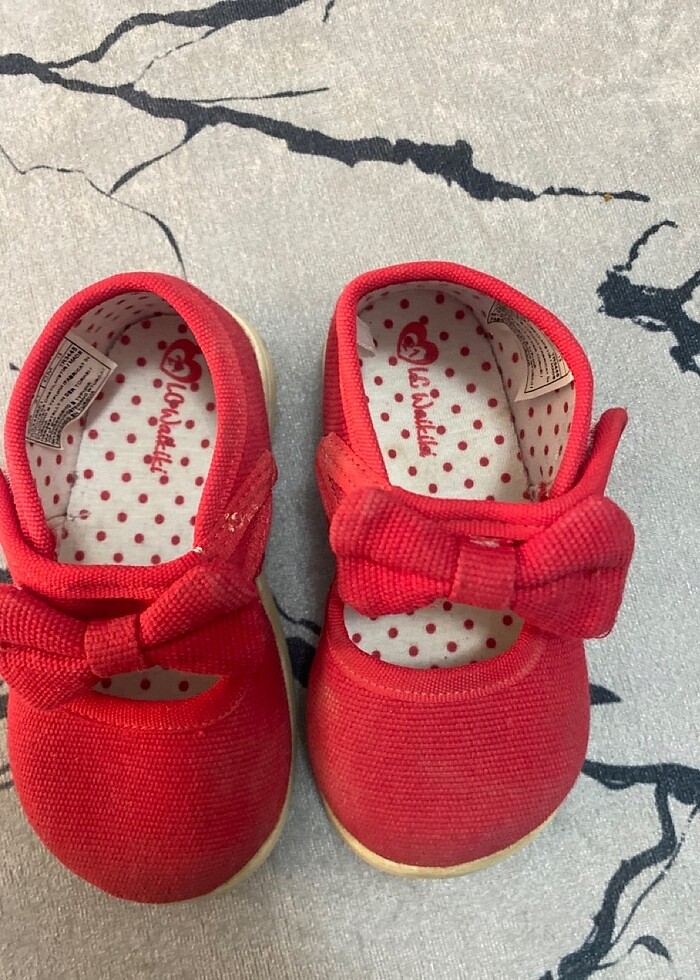 Özel gğn ayakkabısı kırmızı - Görsel 2