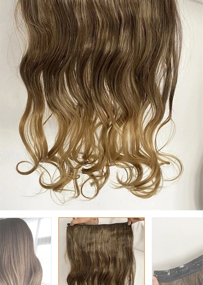 Isıya dayanıklı yarım ay çıt çıt sarı ombreli - Görsel 4