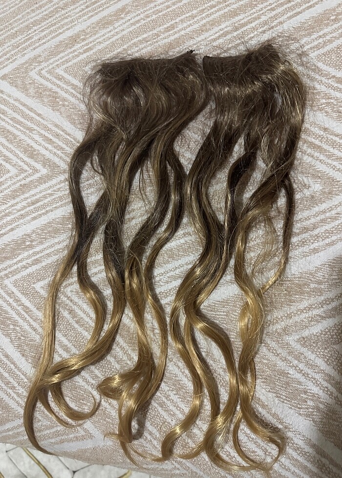 Isıya dayanıklı yarım ay çıt çıt sarı ombreli - Görsel 5