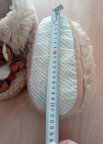 Kahverengi kaplan Desenli Erkek Ev Terliği - Görsel 7