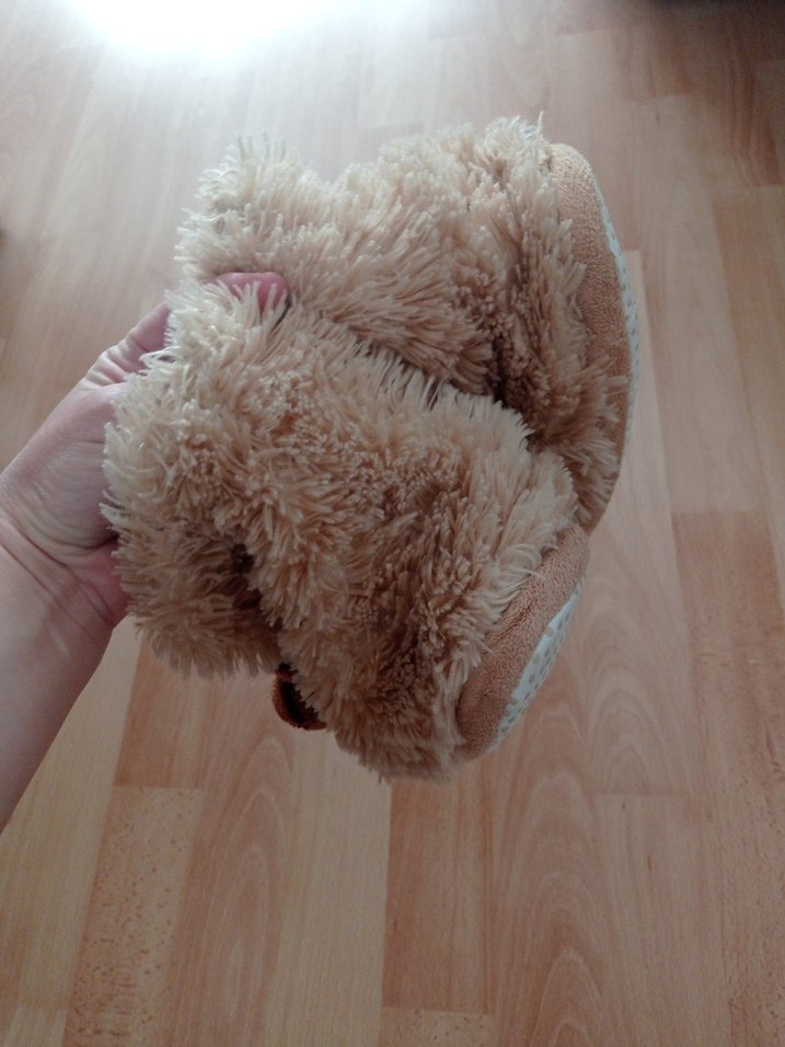 Kahverengi kaplan Desenli Erkek Ev Terliği - Görsel 2