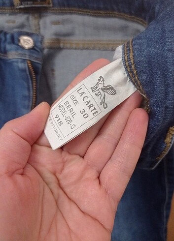 La carte marka bayan Jean  - Görsel 6