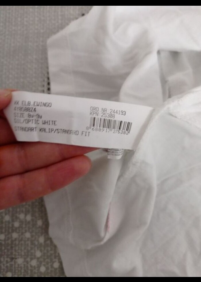 8 9 yaş kız çocuk elbise - Görsel 2