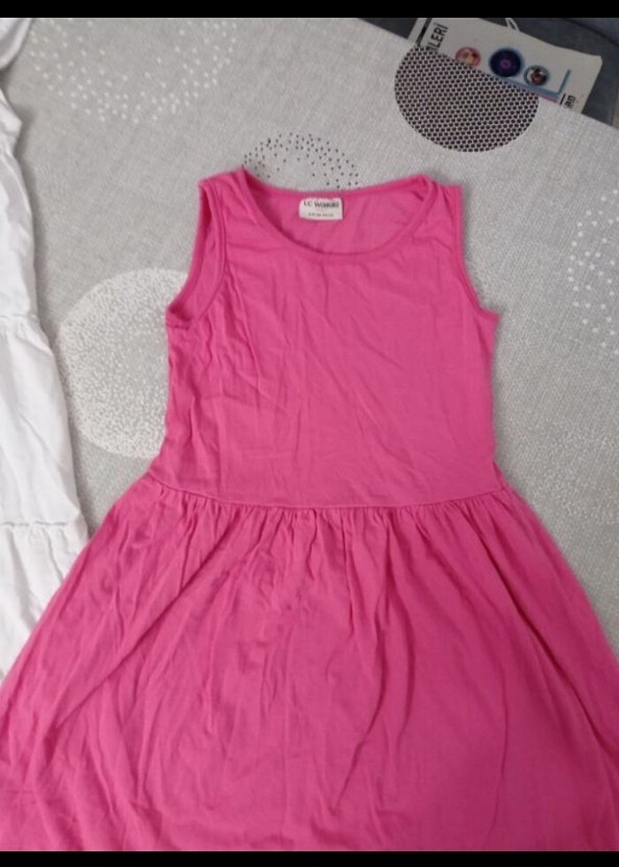 8 9 yaş kız çocuk elbise - Görsel 4