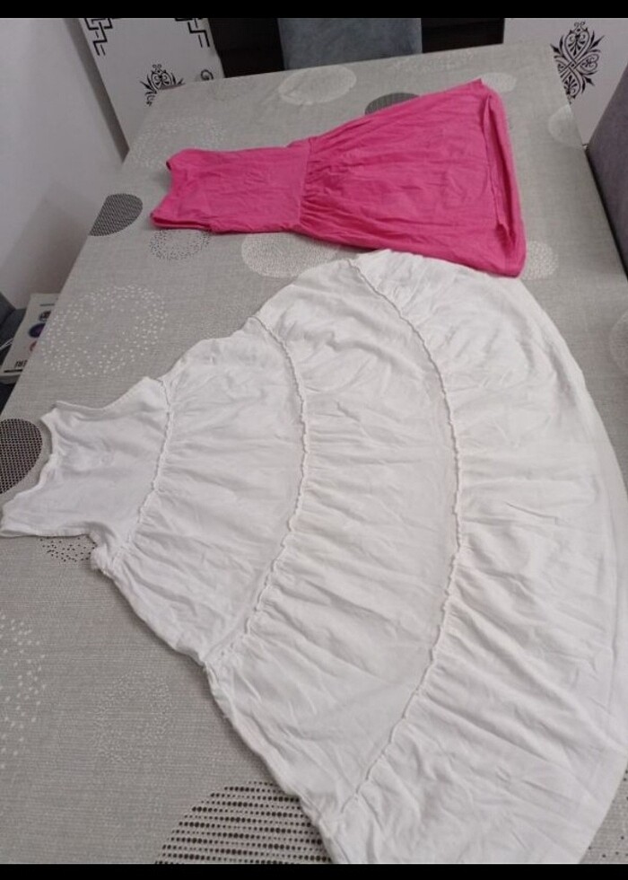 8 9 yaş kız çocuk elbise - Görsel 5