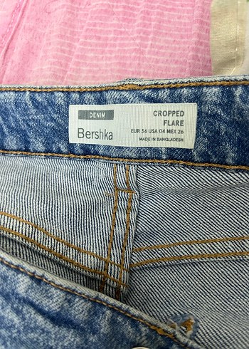 36 Beden mavi Renk Kadın Mavi Normal Boy Slim Denim Pantolon