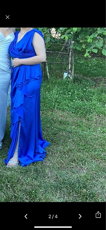 Armine DÖKÜMLÜ YIRTMAÇLI ABİYE BALO