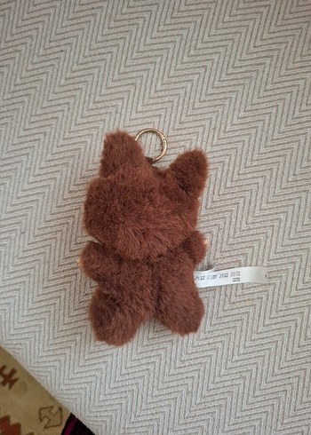 Topshop labubu Kahverengi Peluş Anahtarlık Oyuncak