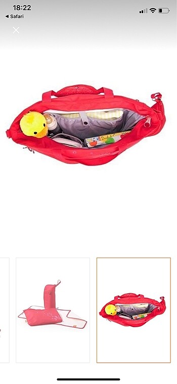 Diğer Okiedog Dahoma Sumo Big Bag Bebek Bakım Çantası