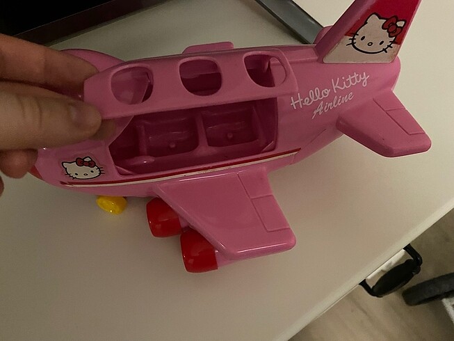  Beden Renk Hello Kitty JUMBO JET PLAY oyuncak uçak