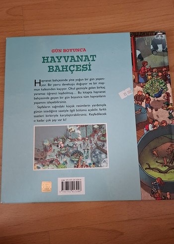 Gün Boyunca Hayvanat Bahçesi Çocuk Kitabı