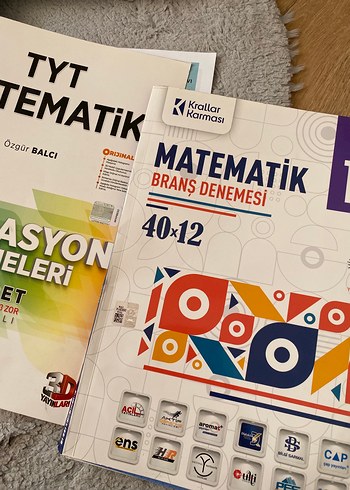 TYT Matematik Branş Deneme Kitapları Seti