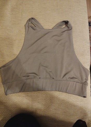 Nike haki Spor Sütyeni Çapraz Askılı - Görsel 3