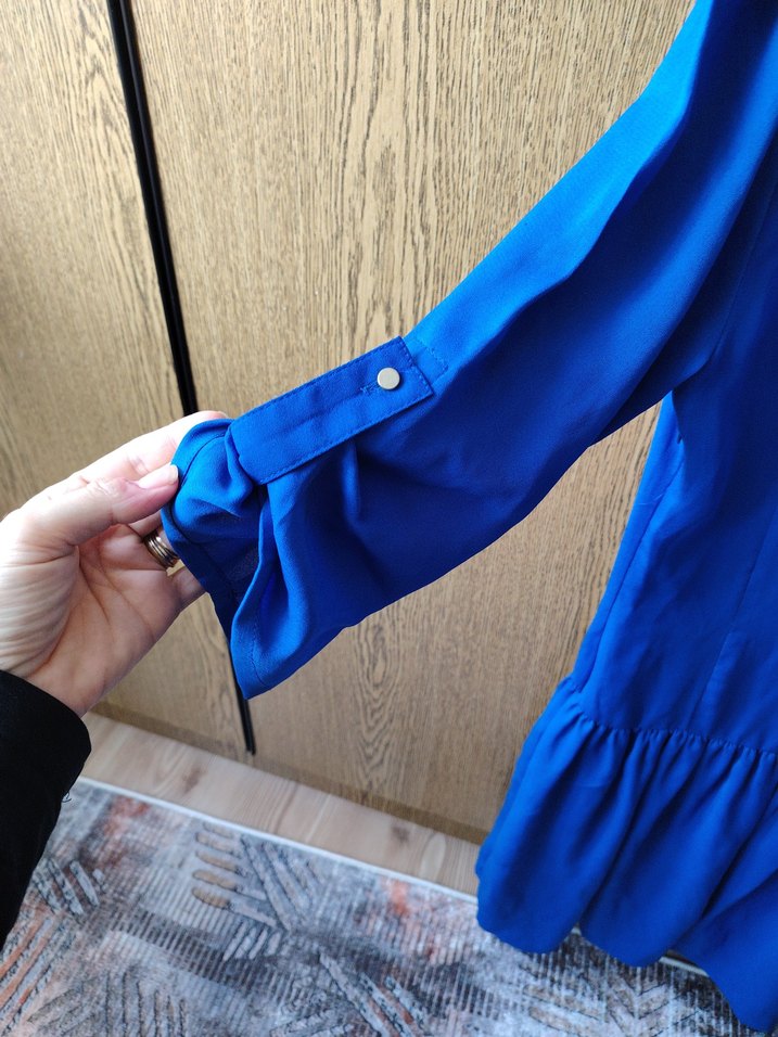 Mudo marka midi elbise - Görsel 5