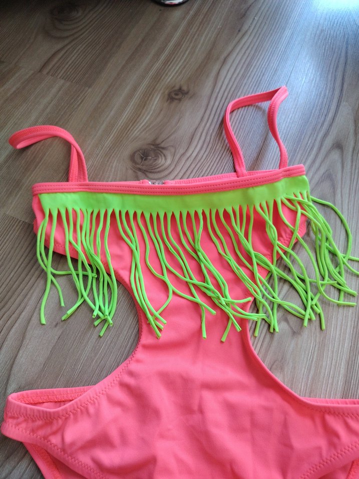 Püsküllü Pembe Mini Mayo - Görsel 3