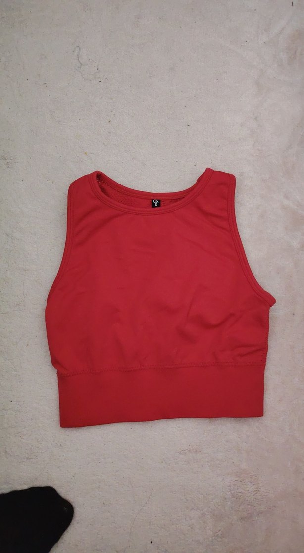 Kırmızı Sporcu  Atlet - Görsel 3