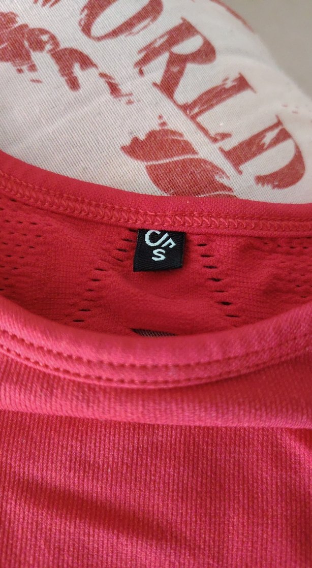 Kırmızı Sporcu  Atlet - Görsel 5