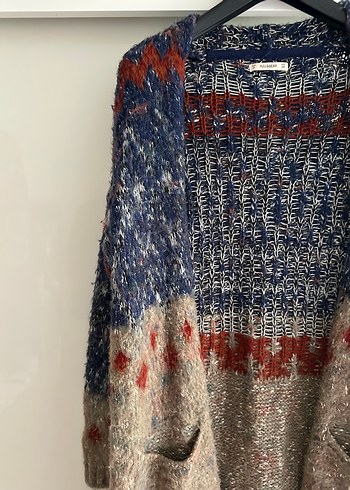 Pull&Bear Uzun Hırka - Görsel 2