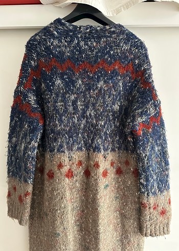 Pull&Bear Uzun Hırka - Görsel 7