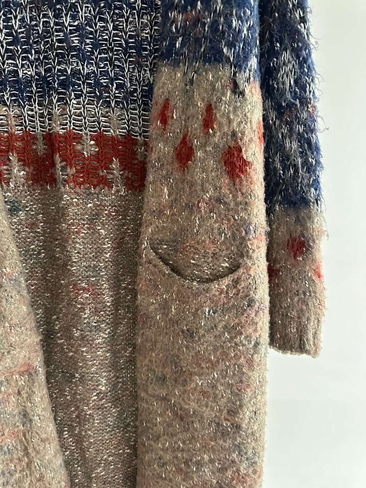 Pull&Bear Uzun Hırka - Görsel 4