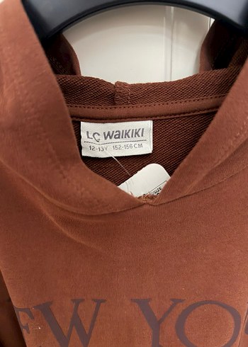 LCW Kapüşonlu Sweatshirt Elbise - Görsel 3