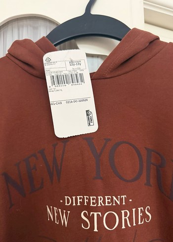 LCW Kapüşonlu Sweatshirt Elbise - Görsel 2