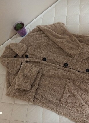 Peluş mont
