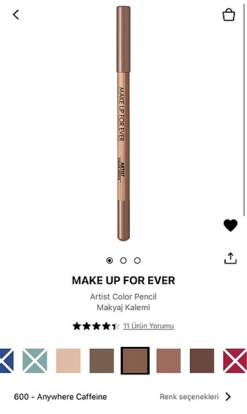 Make Up Forever 600 Numara Dudak Kalemi