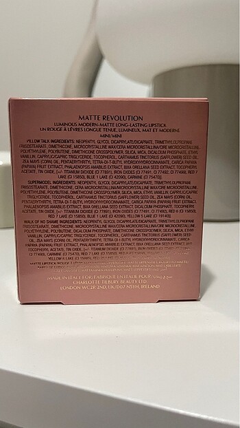 Sephora Charlotte Tilbury 3 lü ruj seti