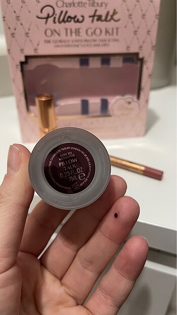 Sephora Charlotte Tilbury Pillow Talk On the Go 3 lü set