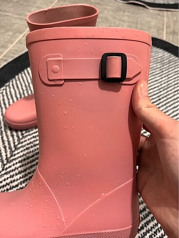 30 Beden pembe Renk Yağmurluk bot
