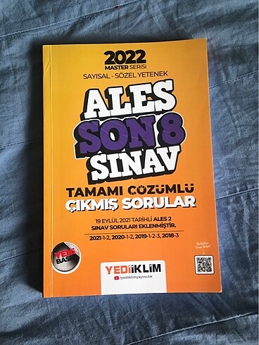 ALES çıkmış sorular