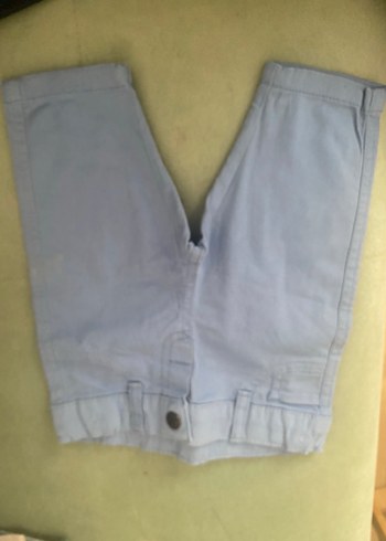 Erkek Çocuk Mavi Pastel Denim Şort